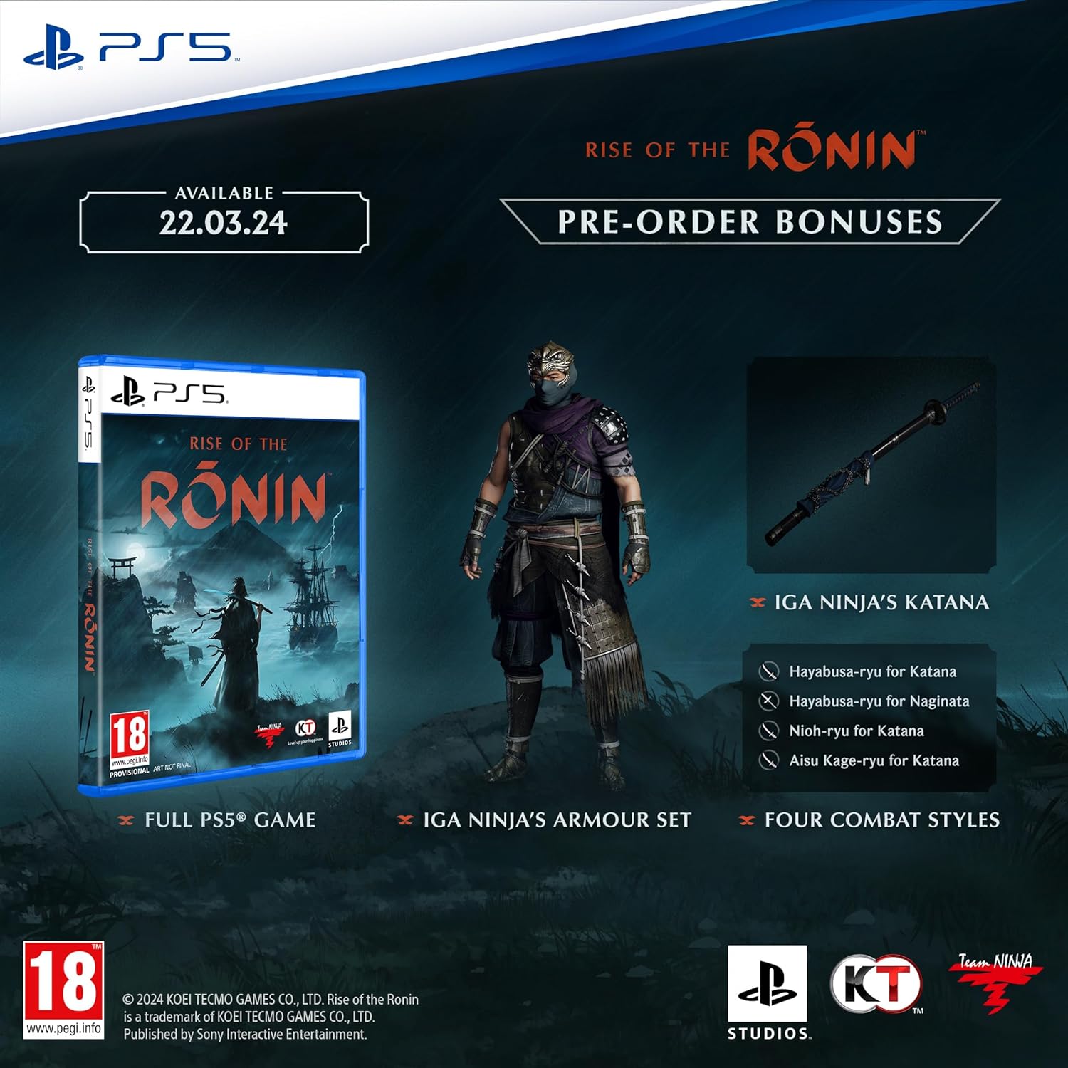 Rise Of The Ronin ( PS5 ) Rise Of The Ronin ( PS5 )